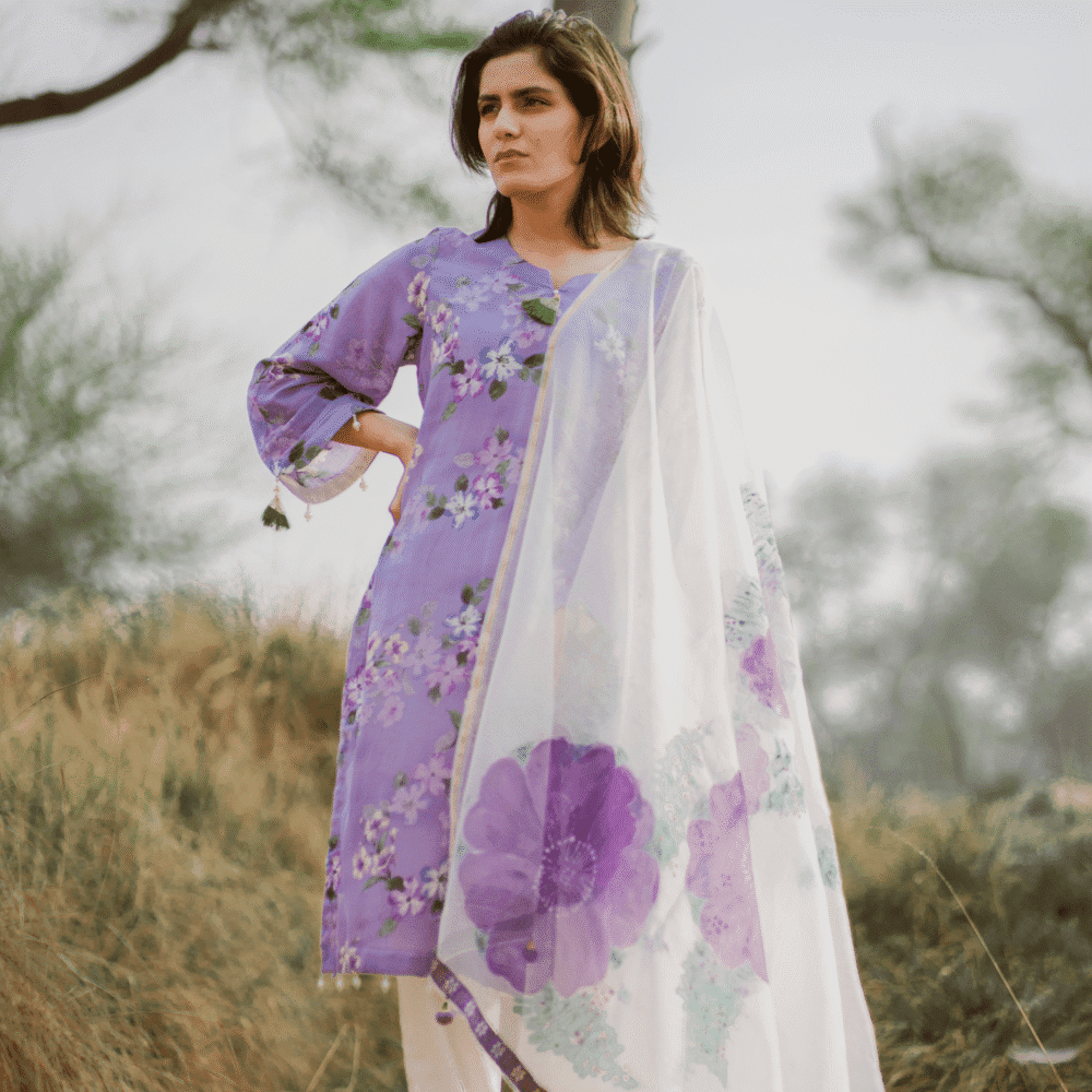 LAVENDAR LILAC MAJESTY (LONG SHIRT) - Image 5